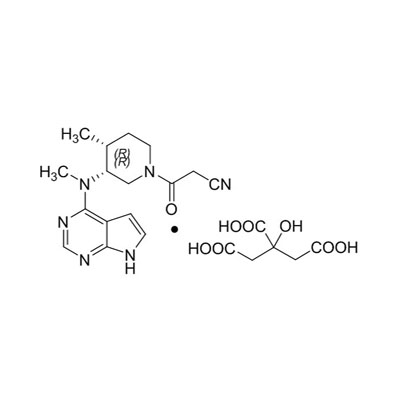 (3R,4R)-4-methyl-3-(methyl-7H-pyrrolo[2,3-d]pyrimidin-4-ylamino)-b-oxo-1-piperidinpropaannitril: 2-Hydroxy-1,2,3- propanetricarboxylat